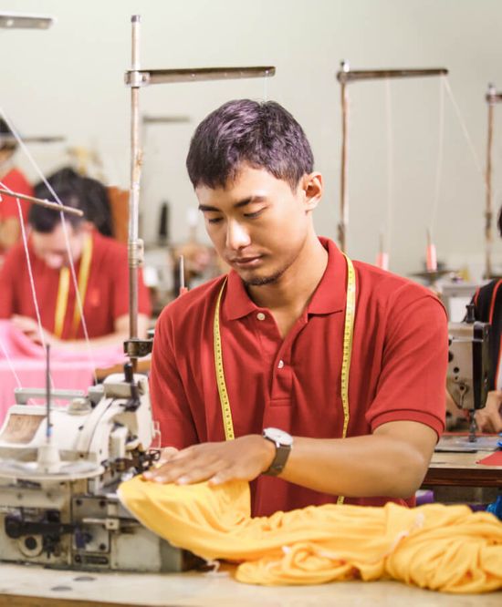 Sản xuất Dệt may